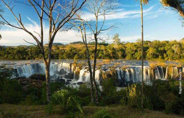 ecoturismo no vale das águas em Santa Catarina