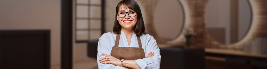 Profissional de salão de beleza